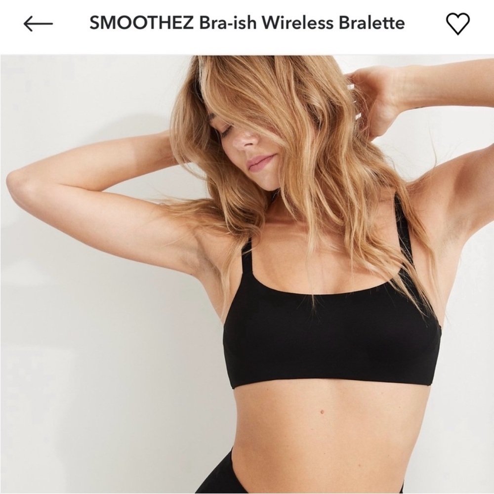 Aerie Smoothez Bra-ish Wireless Bralette Medium DD